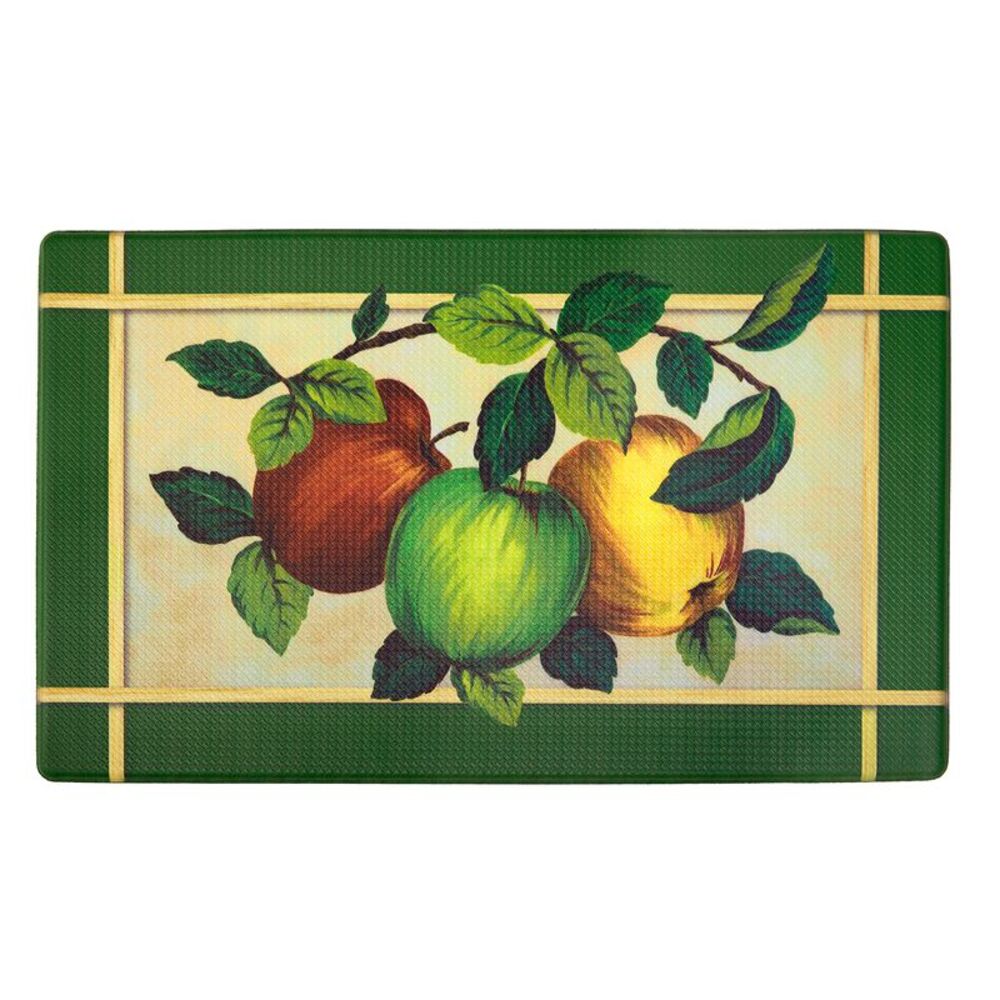 Achim Home Furnishing Apple Orchard Window Kitchen Curtains Printed - 30" (W) x